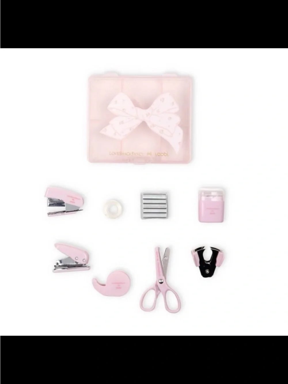 LoveShackFancy x Target - Yoobi Blooming Heirloom Ditsy Mini Supply Kit Flat Box